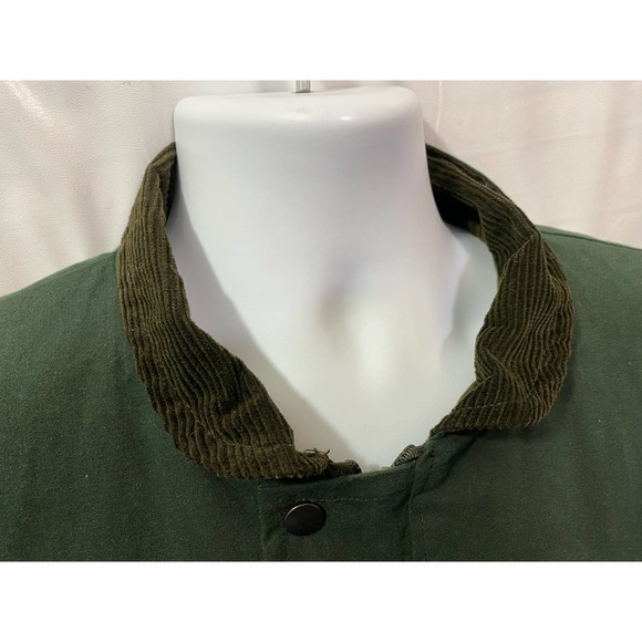 Work Wear King Green zip up Outdoors Camping Hunting Vest Size Large - Picture 5 of 11